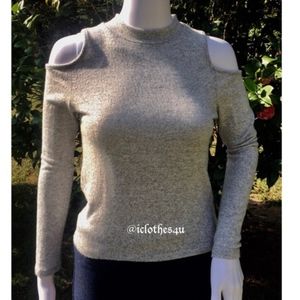 Soft Touch Cold Shoulder Sweater